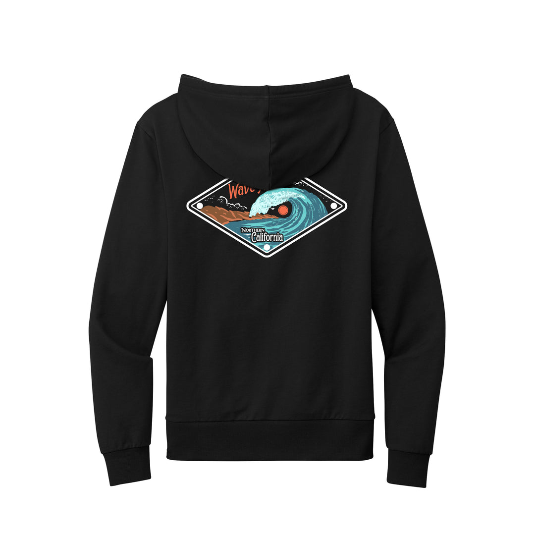 Organic Wave Attack Hoodie